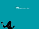 Fondos de escritorio y pantalla de Apple-Ipod